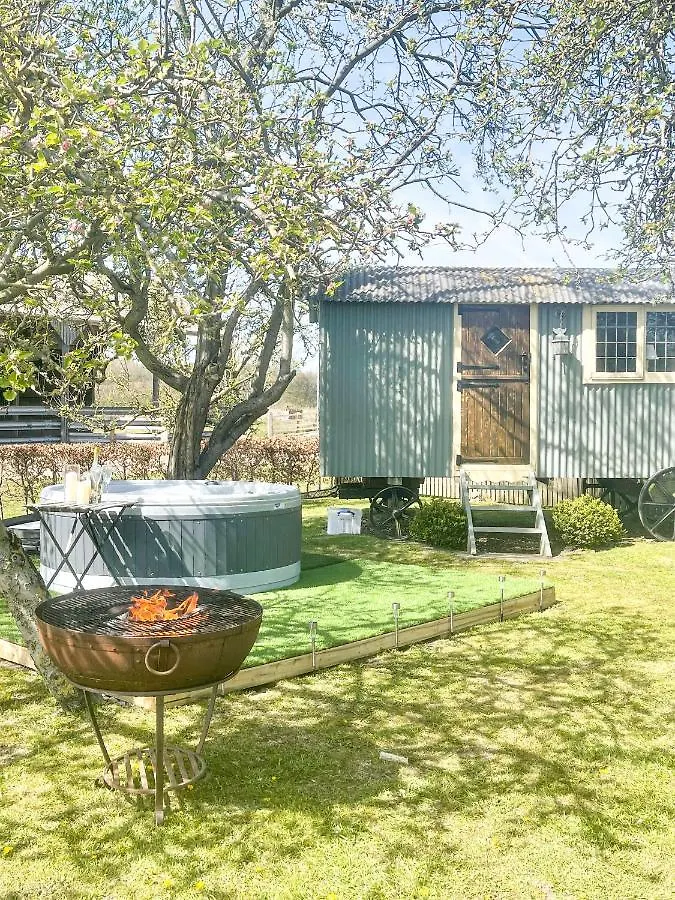 יורק Beech Shepherds Hut אתר קמפינג
